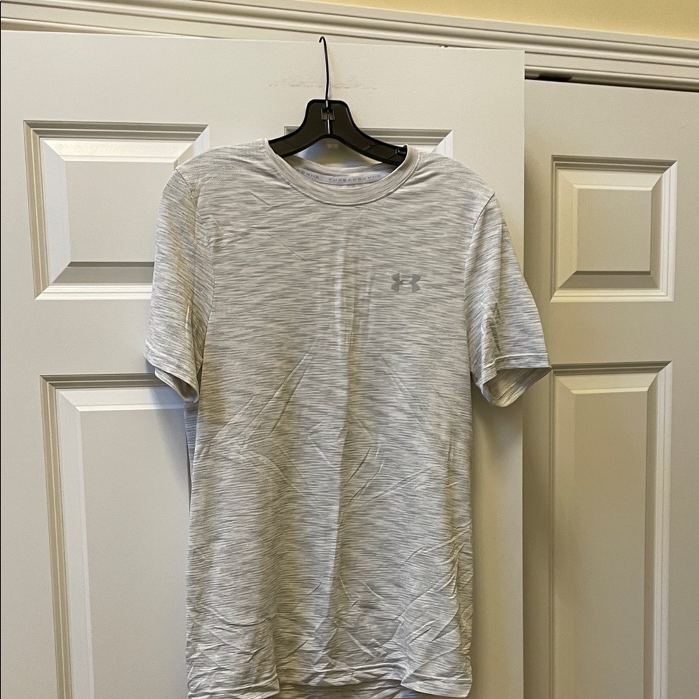 Under Armour Men’s Short-Sleeve Performance Tee — Heather Light Gray